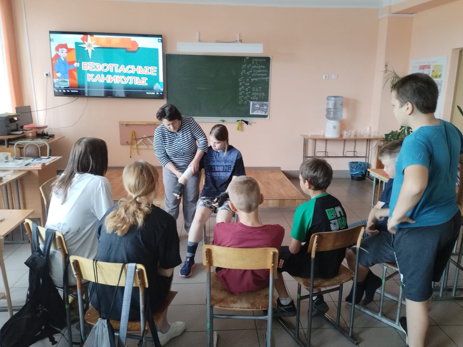 Акция «Мои  безопасные каникулы».