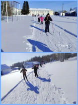 Скорость на снегу.